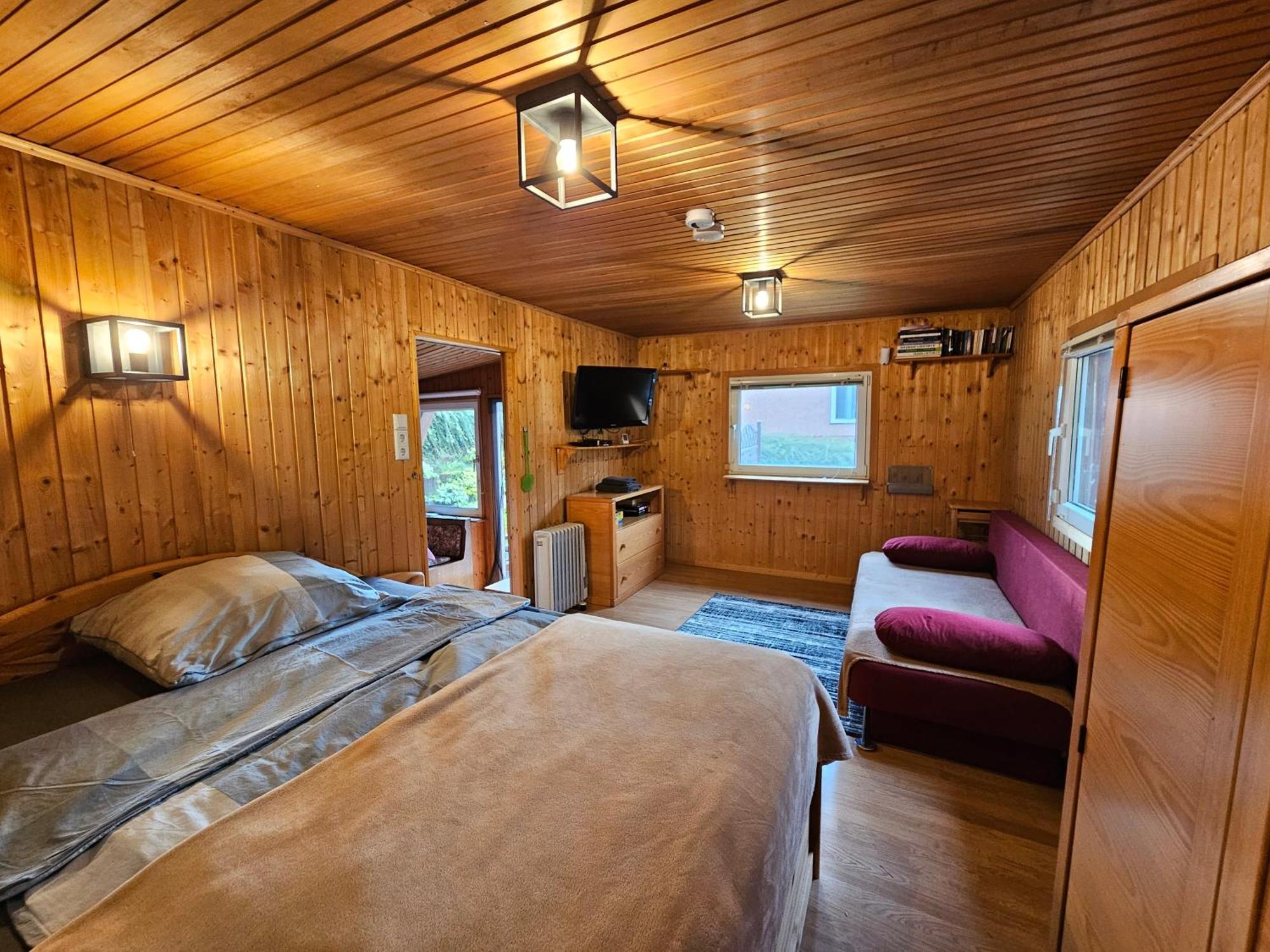 Ferienhaus In Geesthacht-Tesperhude Direkt Am Waldrand Luaran gambar